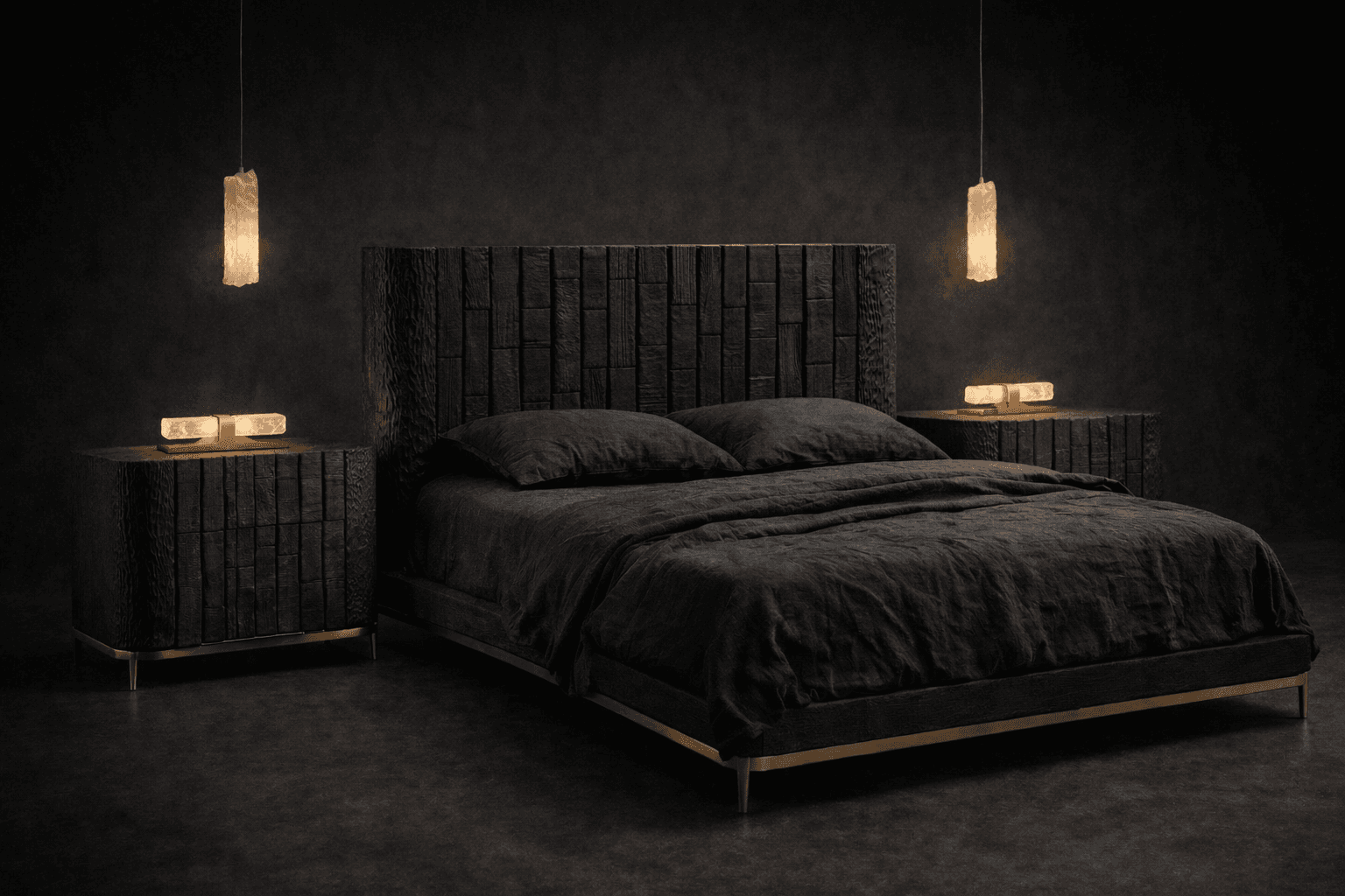 The Bed — detail